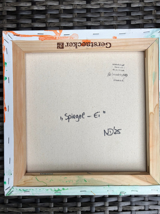 Spiegel-Ei - aus der Serie "Little Things" - 30x30 cm