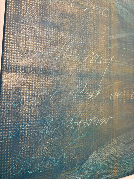 Awakening - aus der Serie "Illusions" - 90 x 70 cm - Unikat