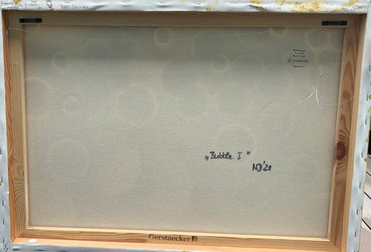 Bubbles I - aus der Serie "Illusions" - 50 x 70 x 4,5 cm - Unikat