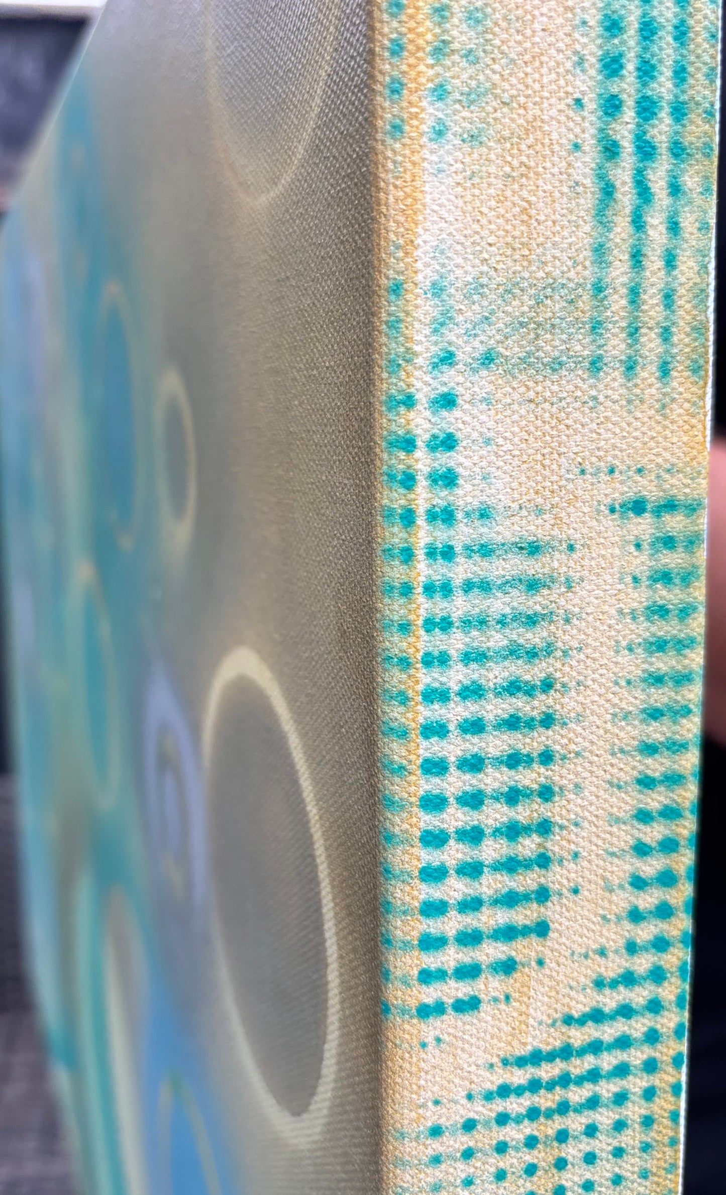 Bubbles I - aus der Serie "Illusions" - 50 x 70 x 4,5 cm - Unikat