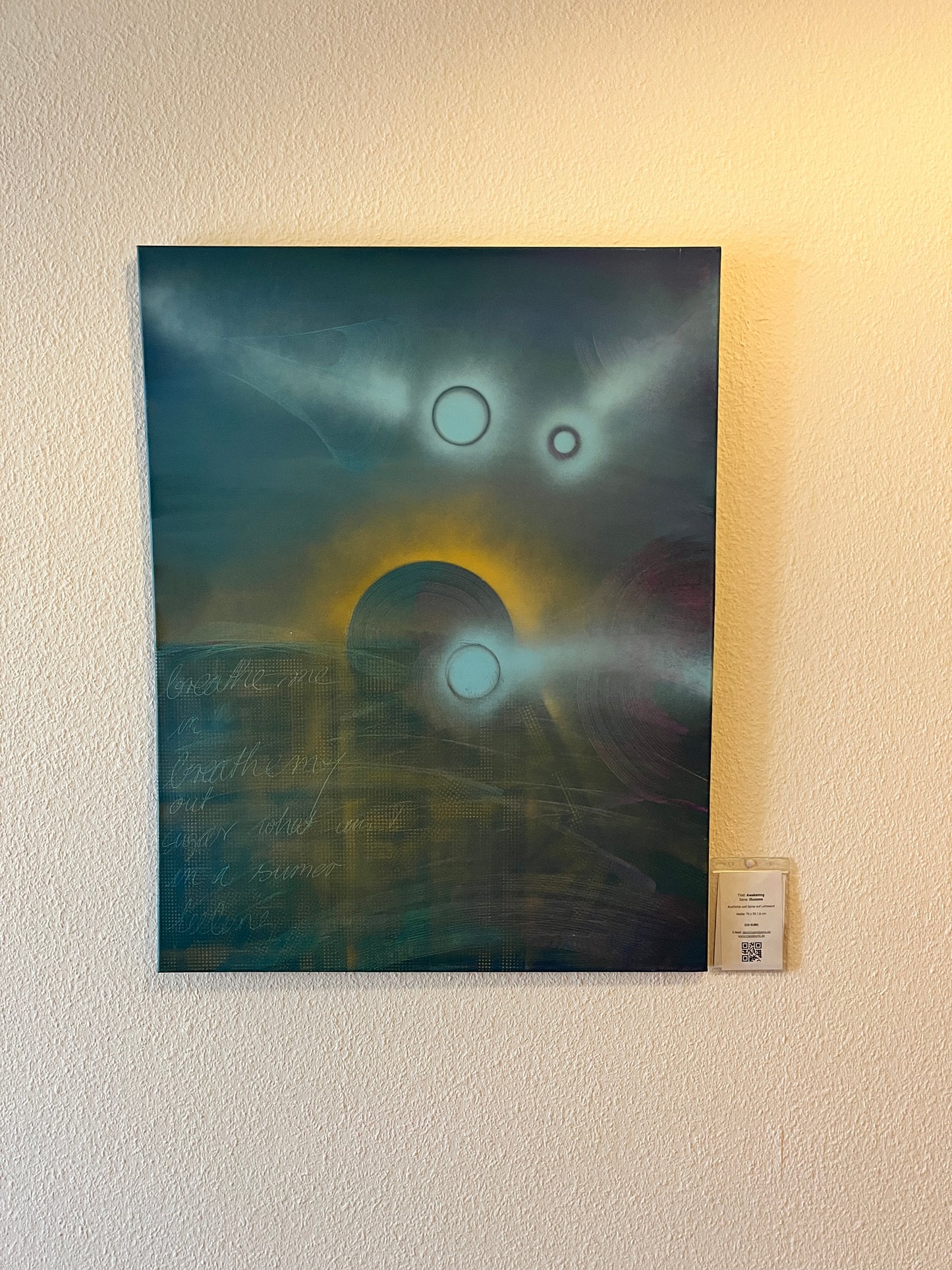 Awakening - aus der Serie "Illusions" - 90 x 70 cm - Unikat
