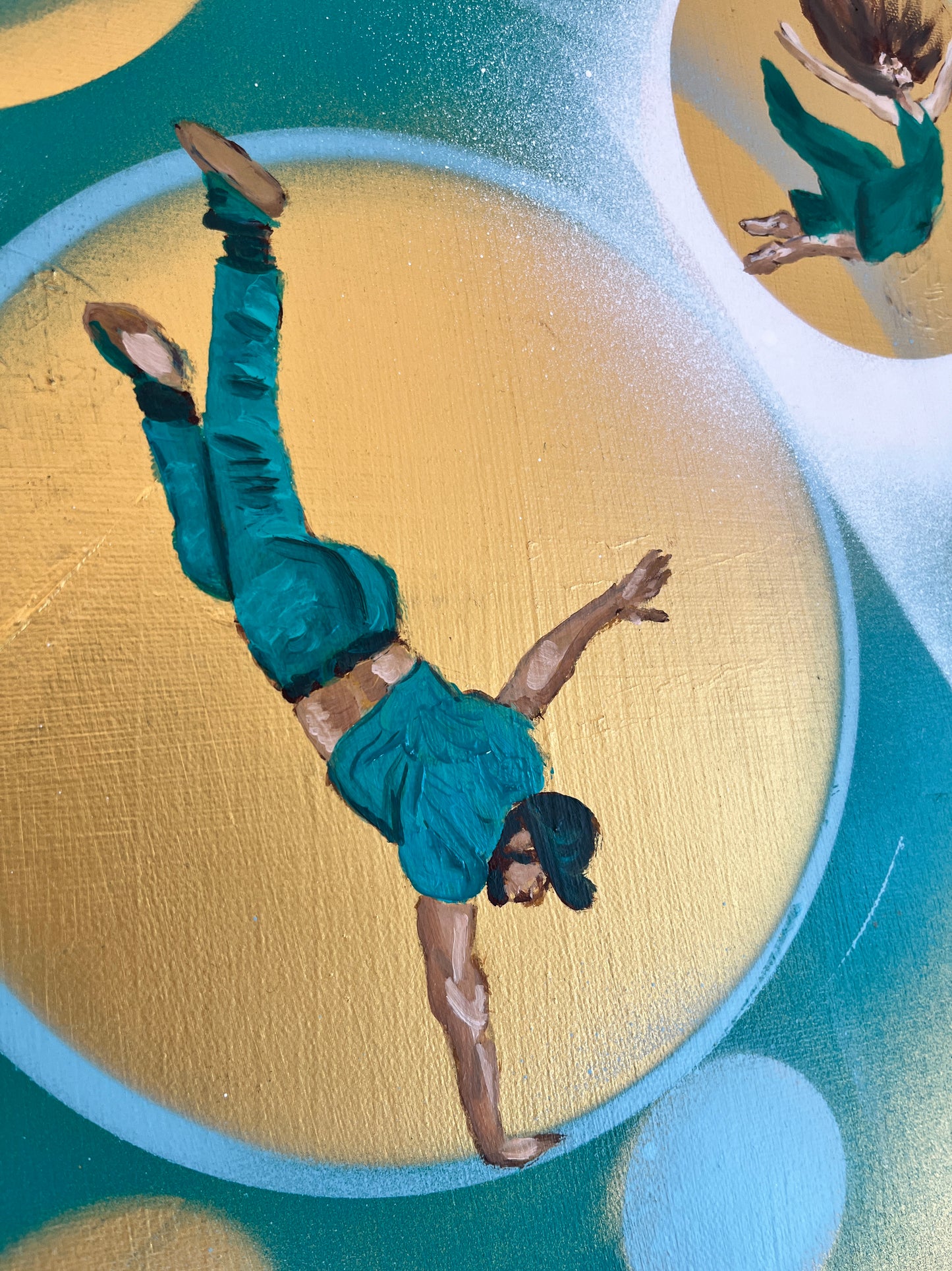 Showticket I - Move meets illusions - 40x40 cm - Unikat mit Echtheitszertifikat