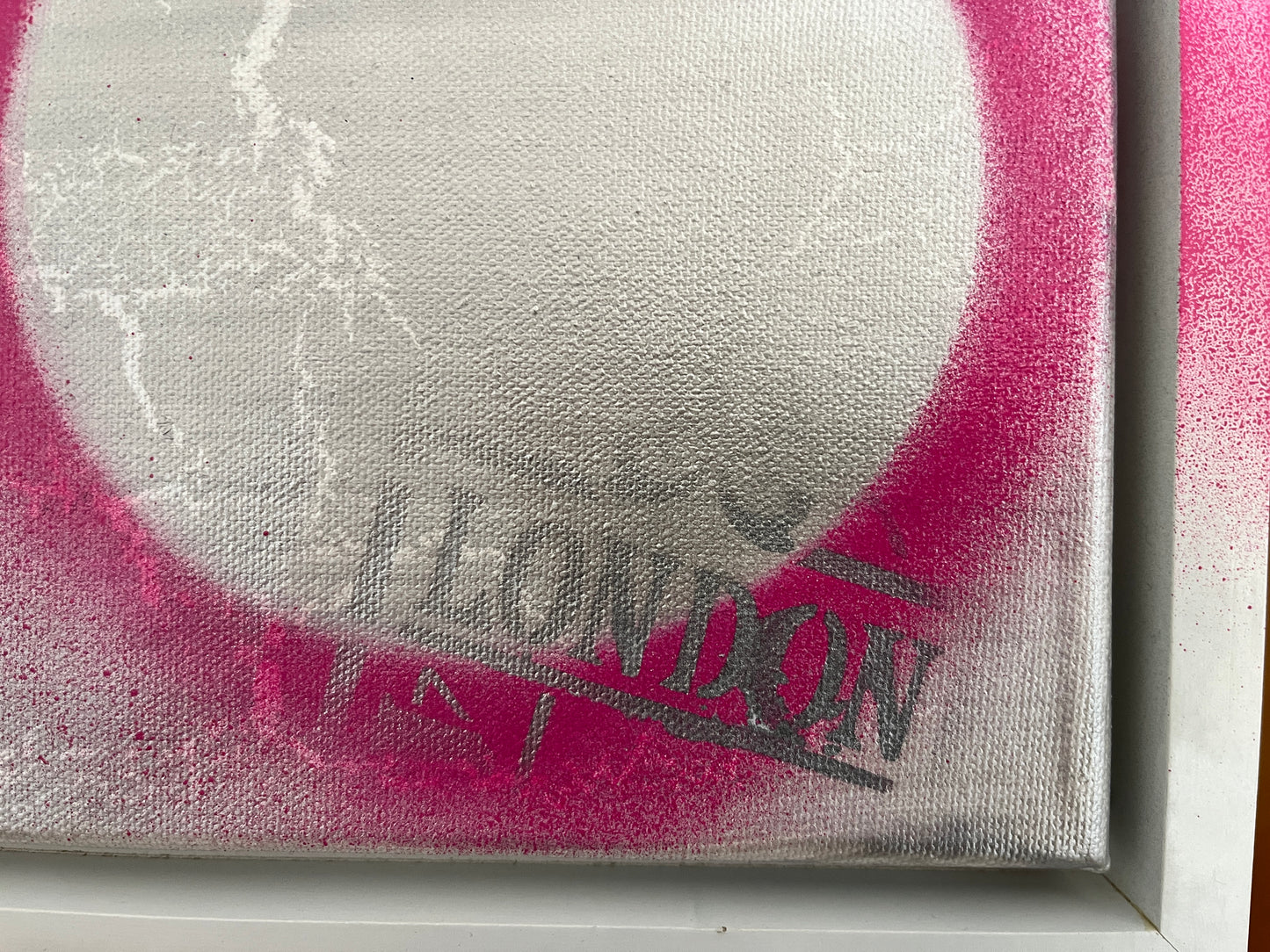 London I - Move meets illusions - 30x40 cm - Unikat mit Echtheitszertifikat